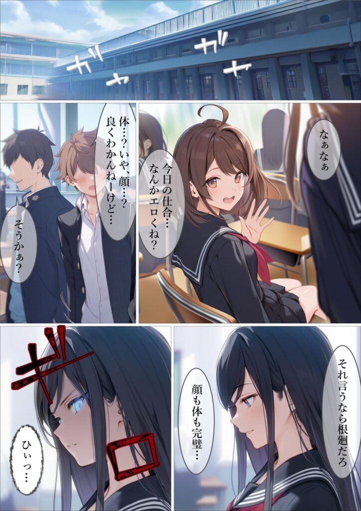 JKが攫われてしまった末路…乱暴に処女を奪われる美少女さん【エロ漫画】