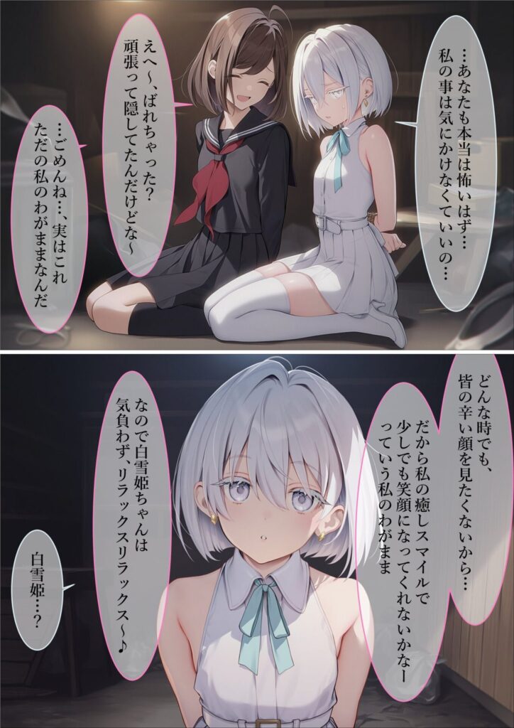 JKが攫われてしまった末路…乱暴に処女を奪われる美少女さん【エロ漫画】