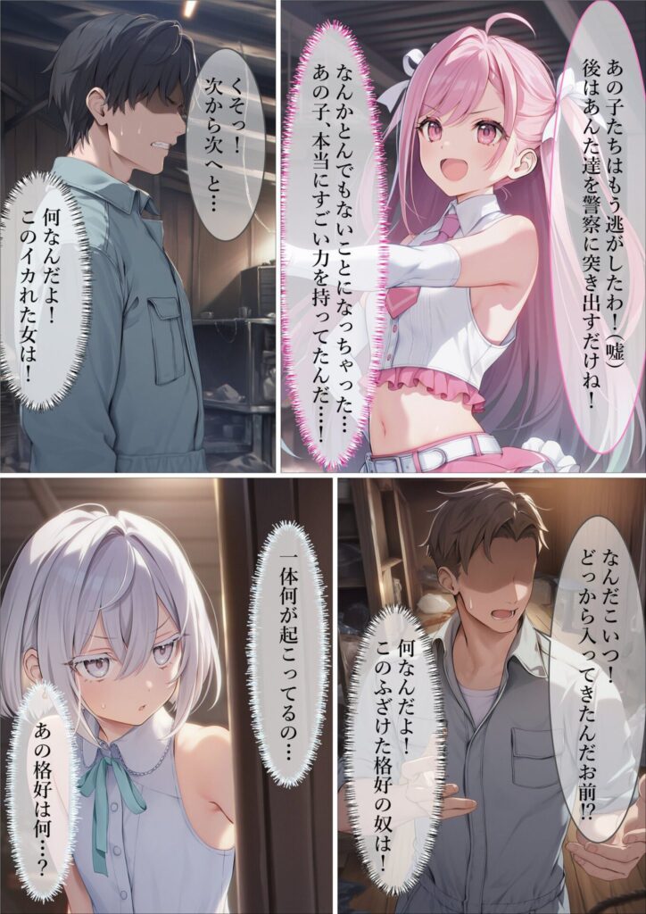 JKが攫われてしまった末路…乱暴に処女を奪われる美少女さん【エロ漫画】