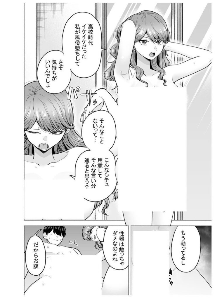 デリヘル呼んだら元同級生が来た話…5日間かけて性行為したったw【エロ漫画】
