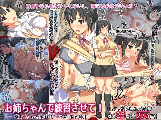 【エロ漫画】お姉ちゃんで練習させて！―ないしょの家庭内SEXに耽る姉弟―（ぱすとG（PastGadget））【d_105334】 | 抜ける無料エロ漫画