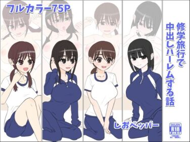 【エロ漫画】修学旅行で中出しハーレムする話（しおペッパー）【d_611795】|抜ける無料エロ漫画