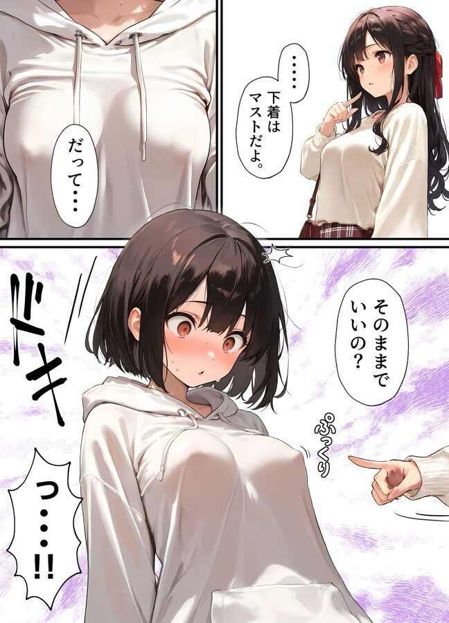 女体化したことを完全に忘れてた結果…完全にメス堕ちしてしまうw【エロ漫画】