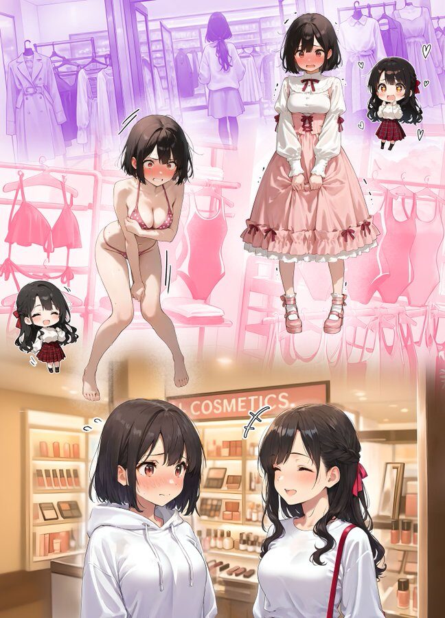 女体化したことを完全に忘れてた結果…完全にメス堕ちしてしまうw【エロ漫画】