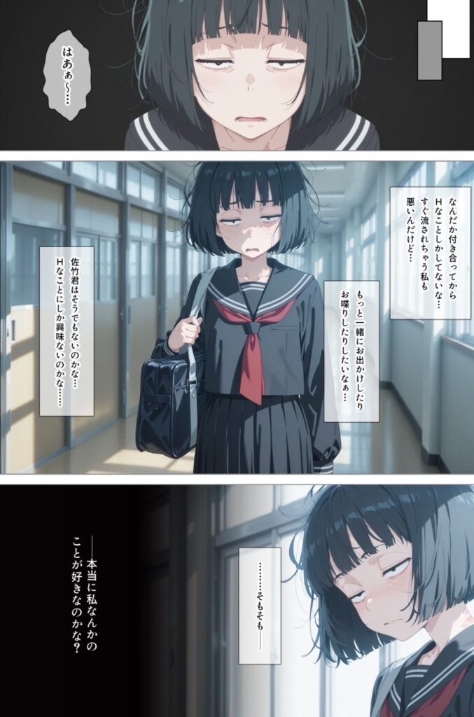 【エロ漫画】とにかくヤリたくて妥協の末付き合った地味顔で貧相な体の女子をうっかり孕ませてしまった俺の末路(丼環状線)【d_627054】 【エロ漫画】とにかくヤリたくて妥協の末付き合った地味顔で貧相な体の女子をうっかり孕ませてしまった俺の末路(丼環状線)【d_627054】 | 抜ける無料エロ漫画