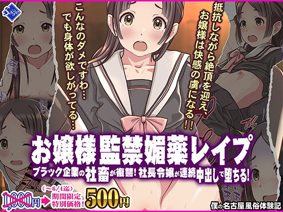 【エロ漫画】お嬢様監禁媚薬レ●プ-ブラック企業の社畜が復讐！社長令嬢が連続中出しで堕ちる！-（Sage）【d_556416】 | 抜ける無料エロ漫画