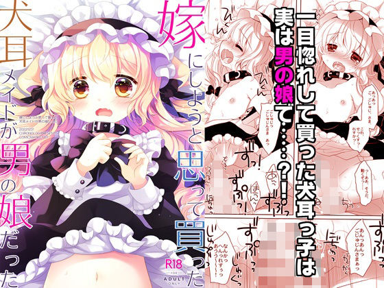 【エロ漫画】嫁にしようと思って買った犬耳メイドが男の娘だった（CHRONOLOG）【d_587370】 | 抜ける無料エロ漫画