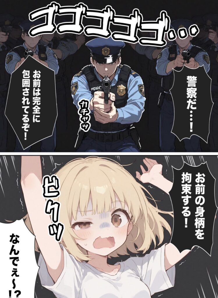 【エロ漫画】男性刑務所肉便器女 男として誤認逮捕されたOLの末路（世田パイ）【d_639420】 | 抜ける無料エロ漫画