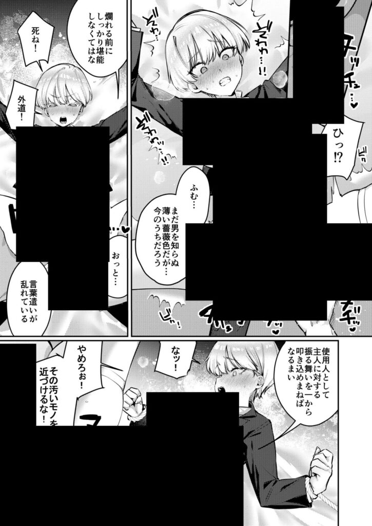 【エロ漫画】復讐に飢えた没落令嬢をメス堕ちするまで飼いならし、娶る。（潮汐きよし）【d_619590】 | 抜ける無料エロ漫画