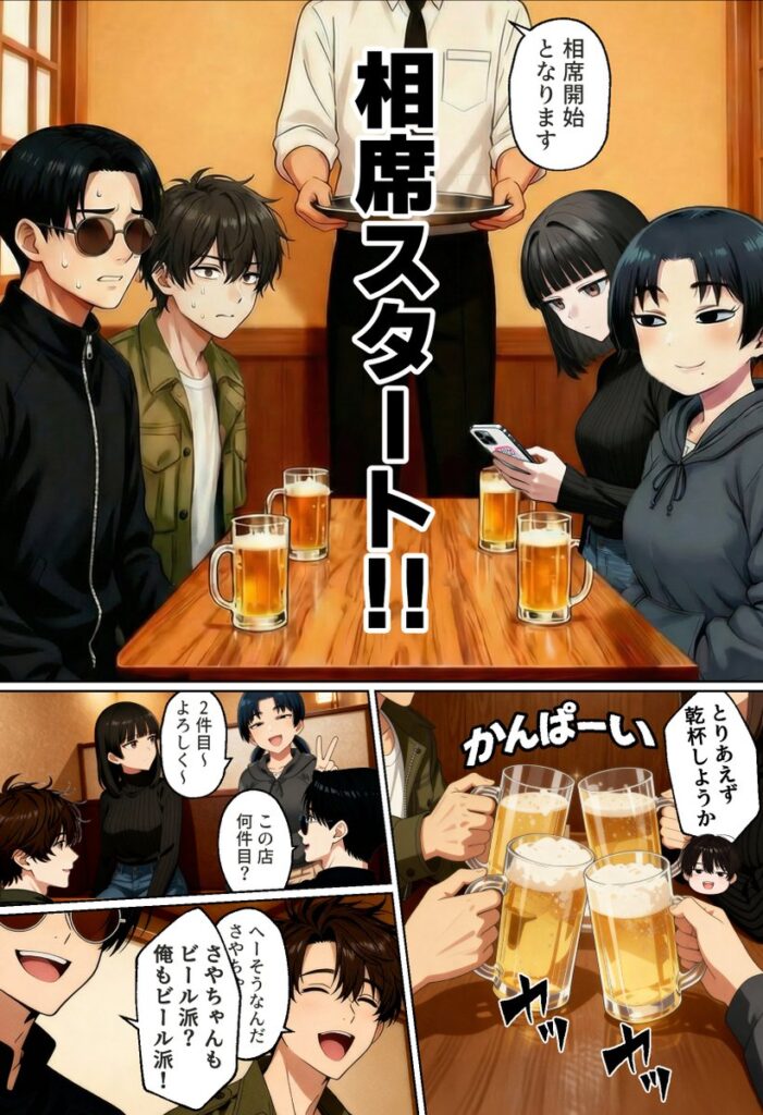 【エロ漫画】【実話】相席居酒屋で知り合った人見知り保育士ちゃん（21）とコスプレSEXした話www（実話本舗）【d_712409】 | 抜ける無料エロ漫画