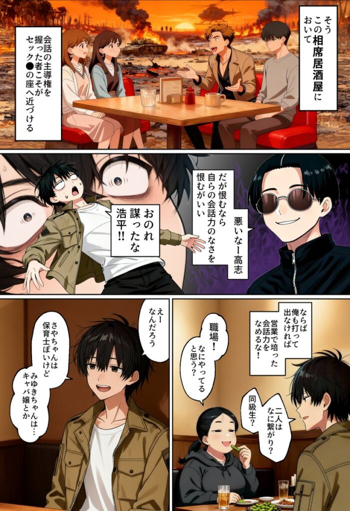 【エロ漫画】【実話】相席居酒屋で知り合った人見知り保育士ちゃん（21）とコスプレSEXした話www（実話本舗）【d_712409】 | 抜ける無料エロ漫画