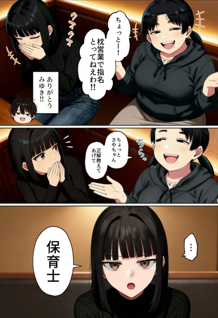 【エロ漫画】【実話】相席居酒屋で知り合った人見知り保育士ちゃん（21）とコスプレSEXした話www（実話本舗）【d_712409】 | 抜ける無料エロ漫画