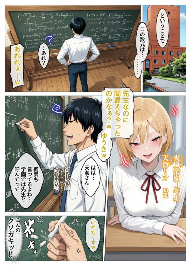 【エロ漫画】風邪で寝込んだら生意気な教え子が押しかけてきて、俺が寝ている間にこっそり筆下ろしされていた件(ハレノヒ)【d_711085】 【エロ漫画】風邪で寝込んだら生意気な教え子が押しかけてきて、俺が寝ている間にこっそり筆下ろしされていた件(ハレノヒ)【d_711085】 | 抜ける無料エロ漫画