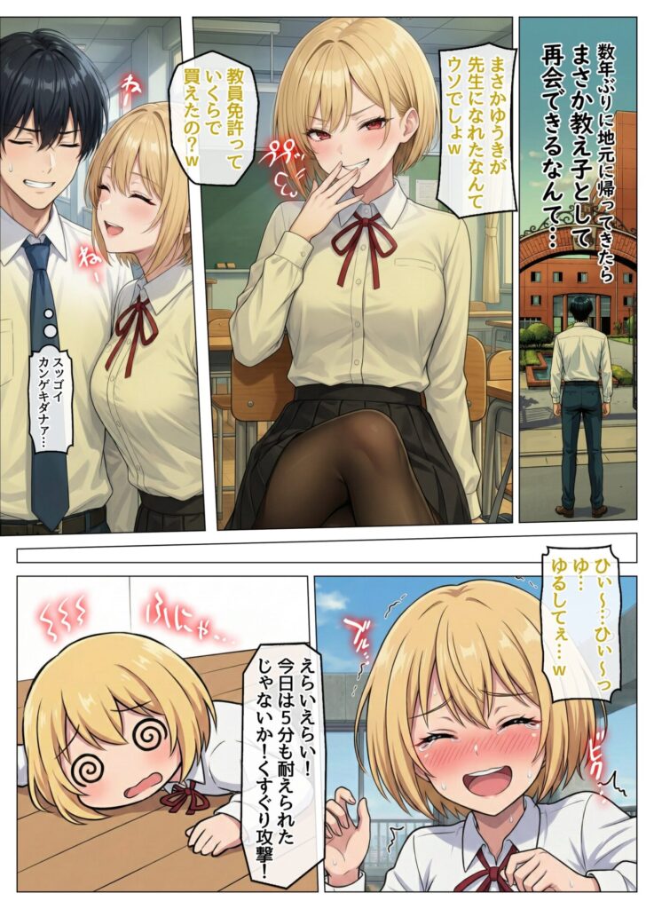 【エロ漫画】風邪で寝込んだら生意気な教え子が押しかけてきて、俺が寝ている間にこっそり筆下ろしされていた件(ハレノヒ)【d_711085】 【エロ漫画】風邪で寝込んだら生意気な教え子が押しかけてきて、俺が寝ている間にこっそり筆下ろしされていた件(ハレノヒ)【d_711085】 | 抜ける無料エロ漫画