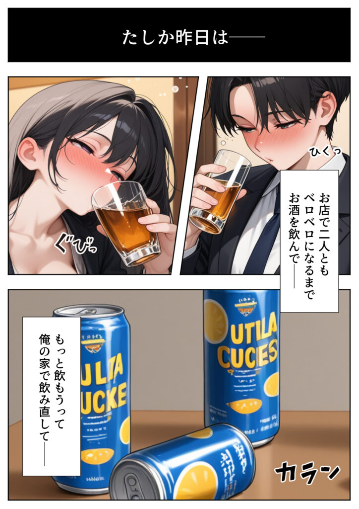 【エロ漫画】新卒入社した俺の社内恋愛事情 〜純情先輩と小悪魔同期ちゃん〜（ぱにぱに）【d_723745】 | 抜ける無料エロ漫画