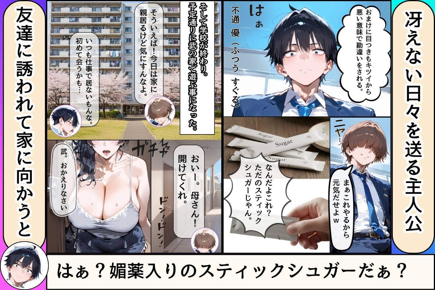 【エロ漫画】セックスレスのシングルマザーが発情したら本当にヤバかった。（くりきんとん）【d_704831】 | 抜ける無料エロ漫画