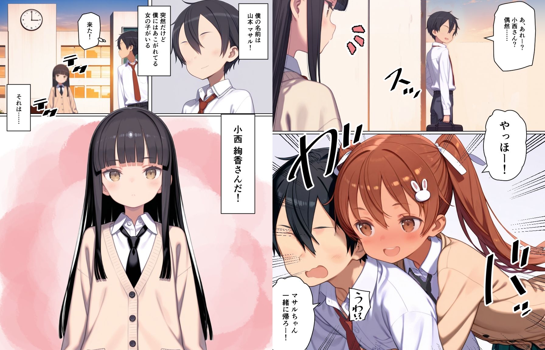 【エロ漫画】ラブコメはNTRされるために存在している。(ポンチエ)【d_705577】 【エロ漫画】ラブコメはNTRされるために存在している。(ポンチエ)【d_705577】 | 抜ける無料エロ漫画