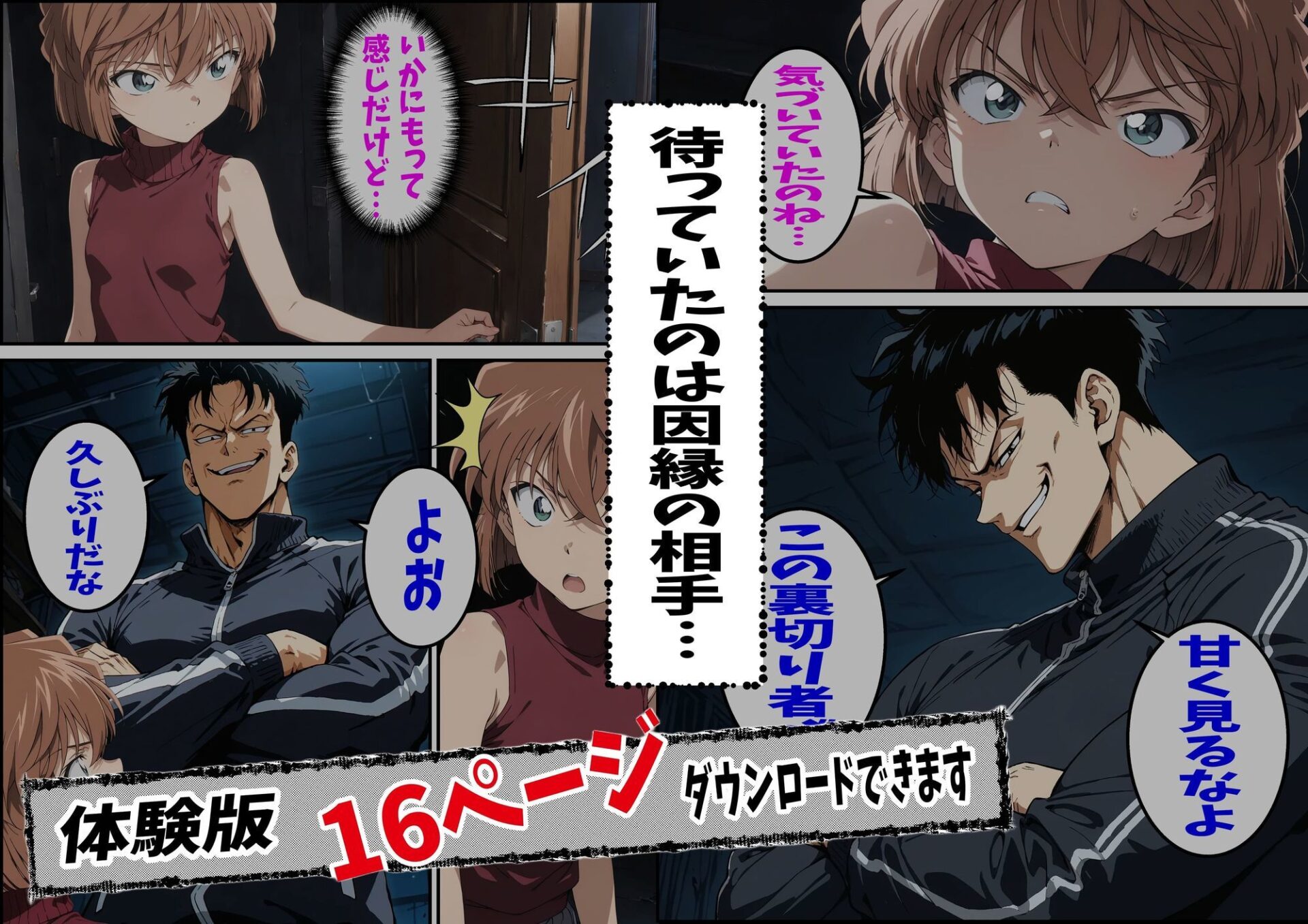 【エロ漫画】名探偵コ〇ン 灰原哀 監禁わいせつ事件 全裸学園潜入編（ピート出版）【d_709048】 | 抜ける無料エロ漫画