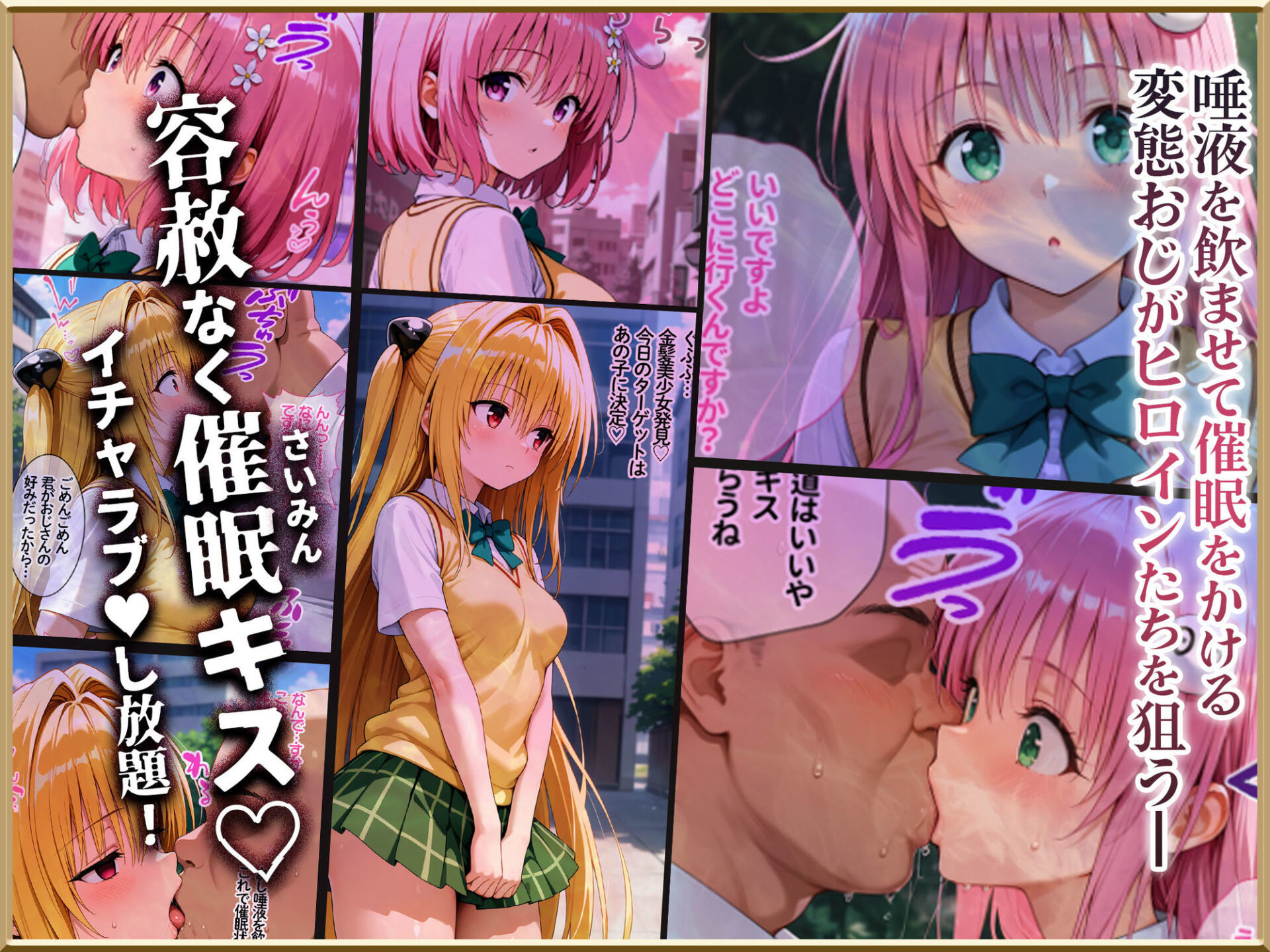 【エロ漫画】【Part.1】キスで催●シリーズ贅沢イッキ読み！総集編（Residence）【d_711382】 | 抜ける無料エロ漫画
