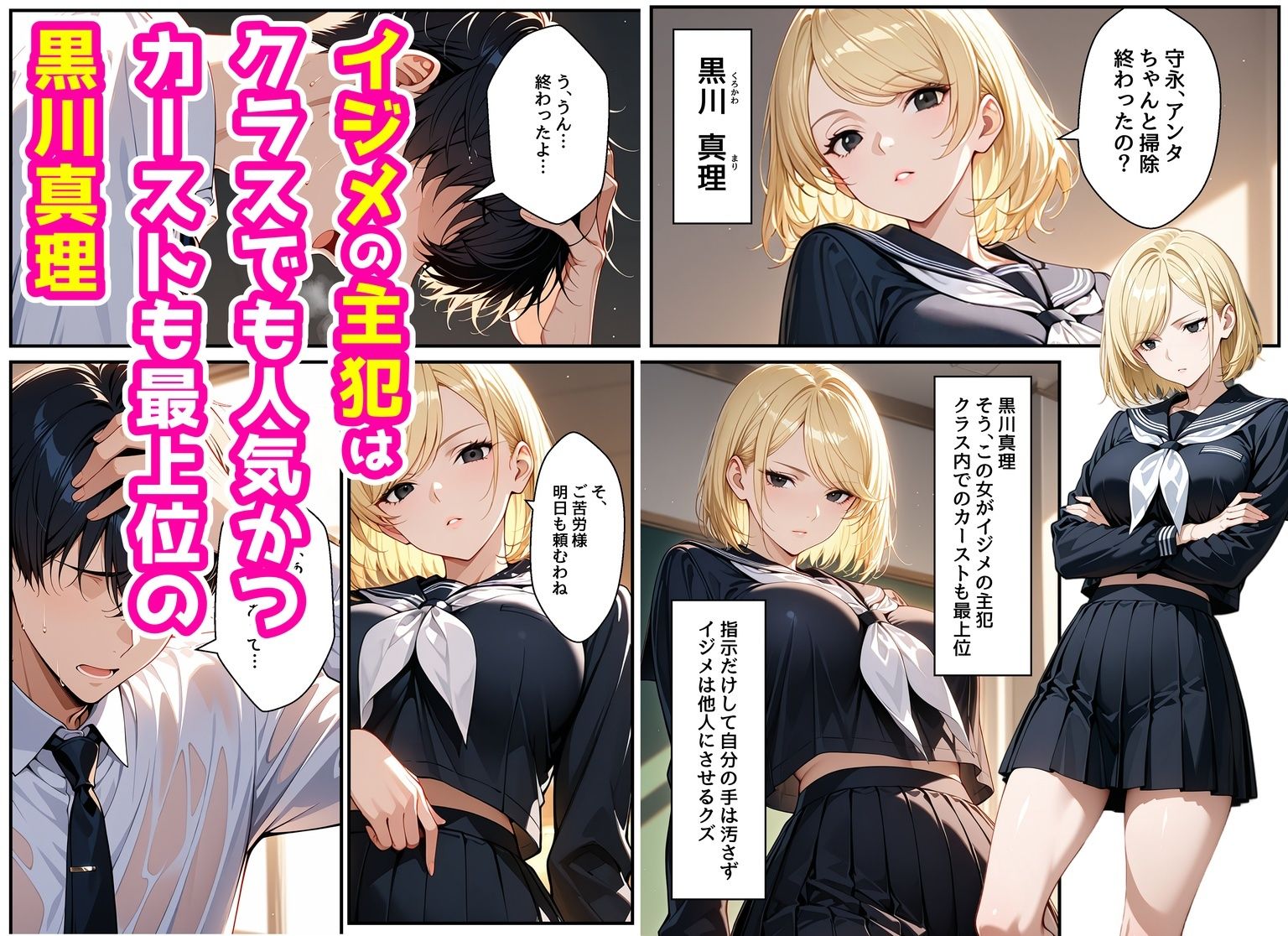 【エロ漫画】僕をイジメてた女とあまあまなエッチすることになった話（アクロエ）【d_711784】 | 抜ける無料エロ漫画