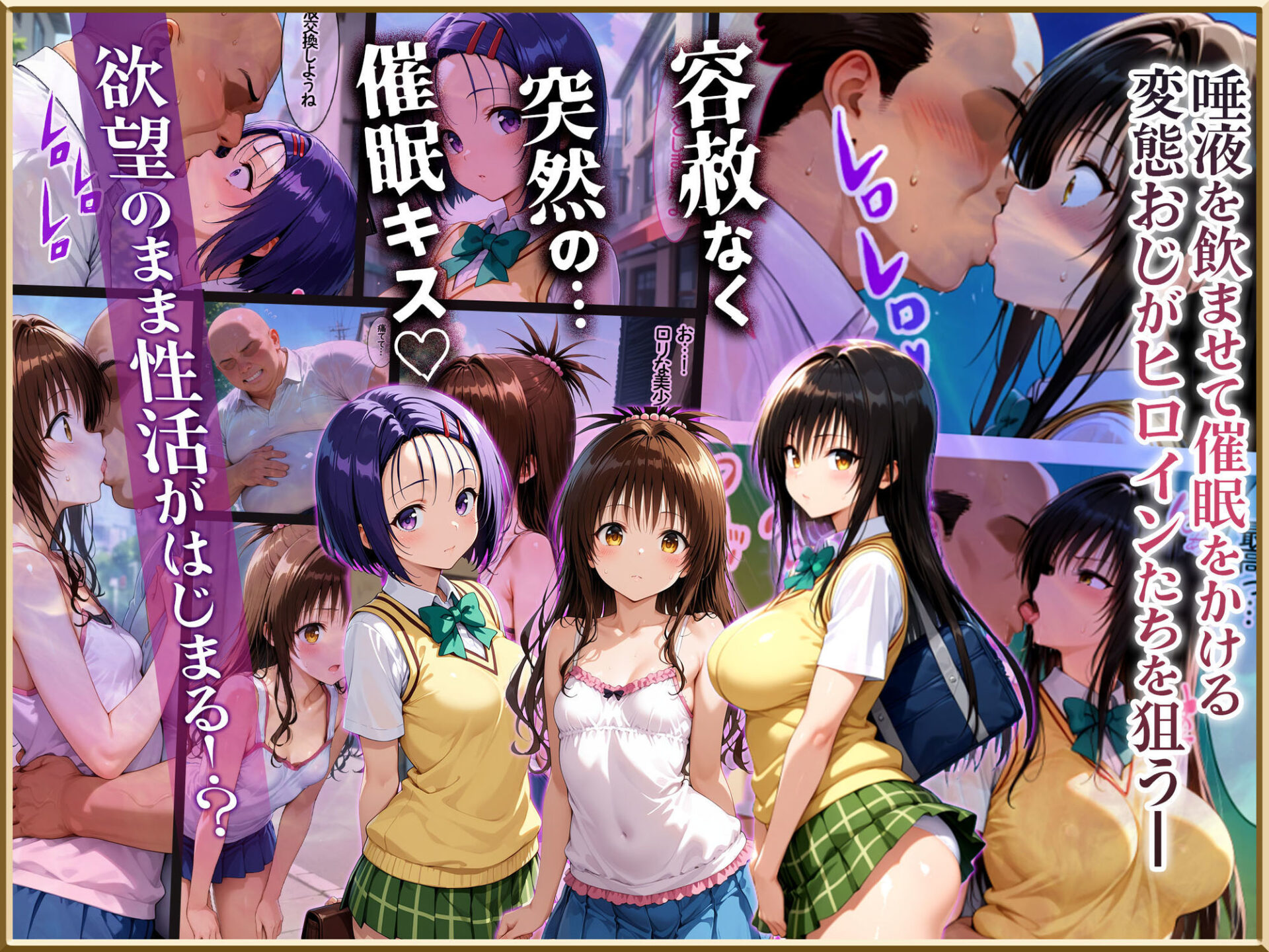 【エロ漫画】【Part.2】キスで催●シリーズ贅沢イッキ読み！総集編（Residence）【d_713351】 | 抜ける無料エロ漫画