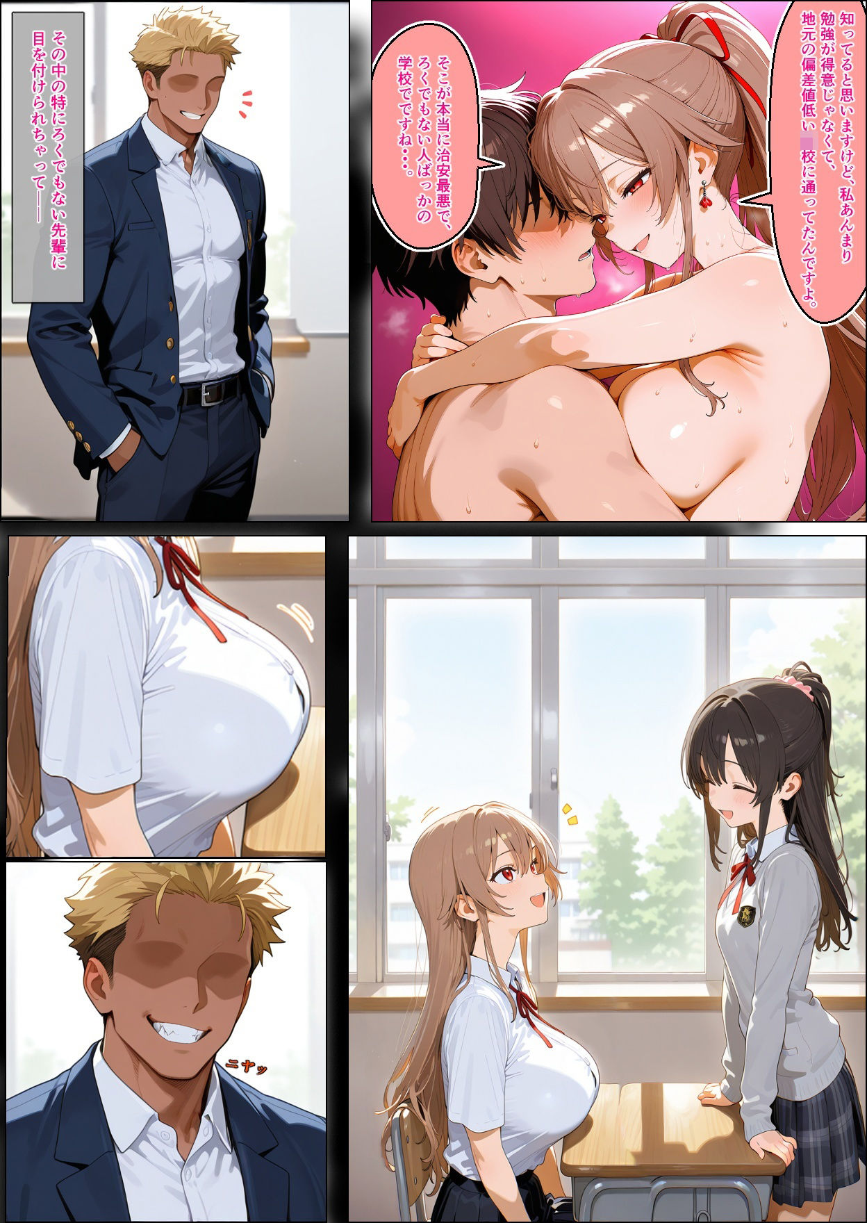 【エロ漫画】寝取り癖があるフ●ンに翻弄される（shimeKANA）【d_714370】 | 抜ける無料エロ漫画