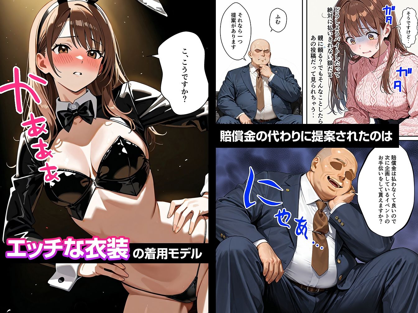 【エロ漫画】水着ユ○バ -承認欲求モンスターJDが、水着ユ○バでSNS炎上を切っ掛けにネット公開SEXした話-（うさぎアトリエ）【d_715307】 | 抜ける無料エロ漫画