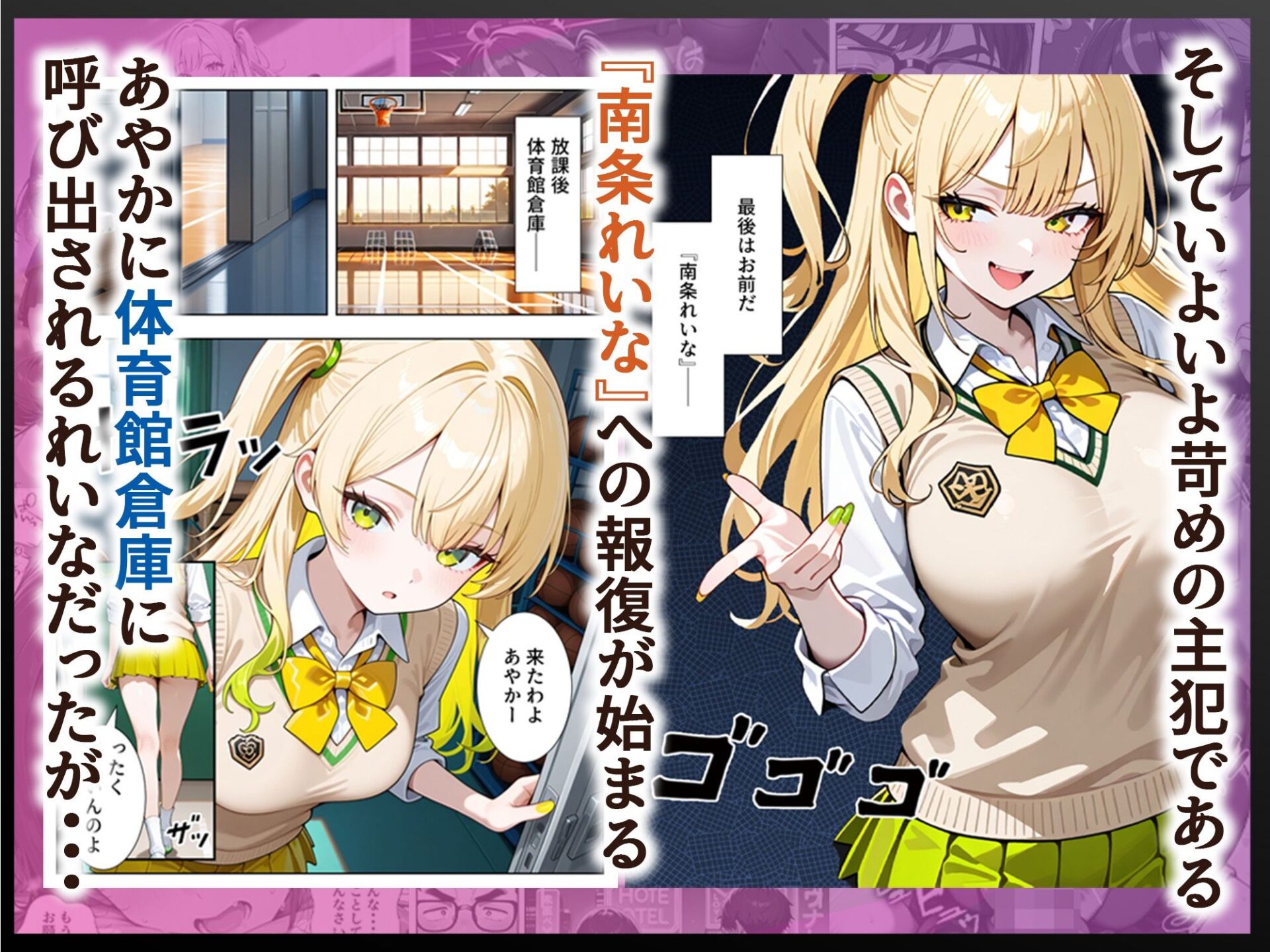 【エロ漫画】いじめられてた陰キャのボクがカーストトップギャルに中出し報復した話 〜南条れいな 裏切り 編〜（ぱにぱに）【d_715312】 | 抜ける無料エロ漫画