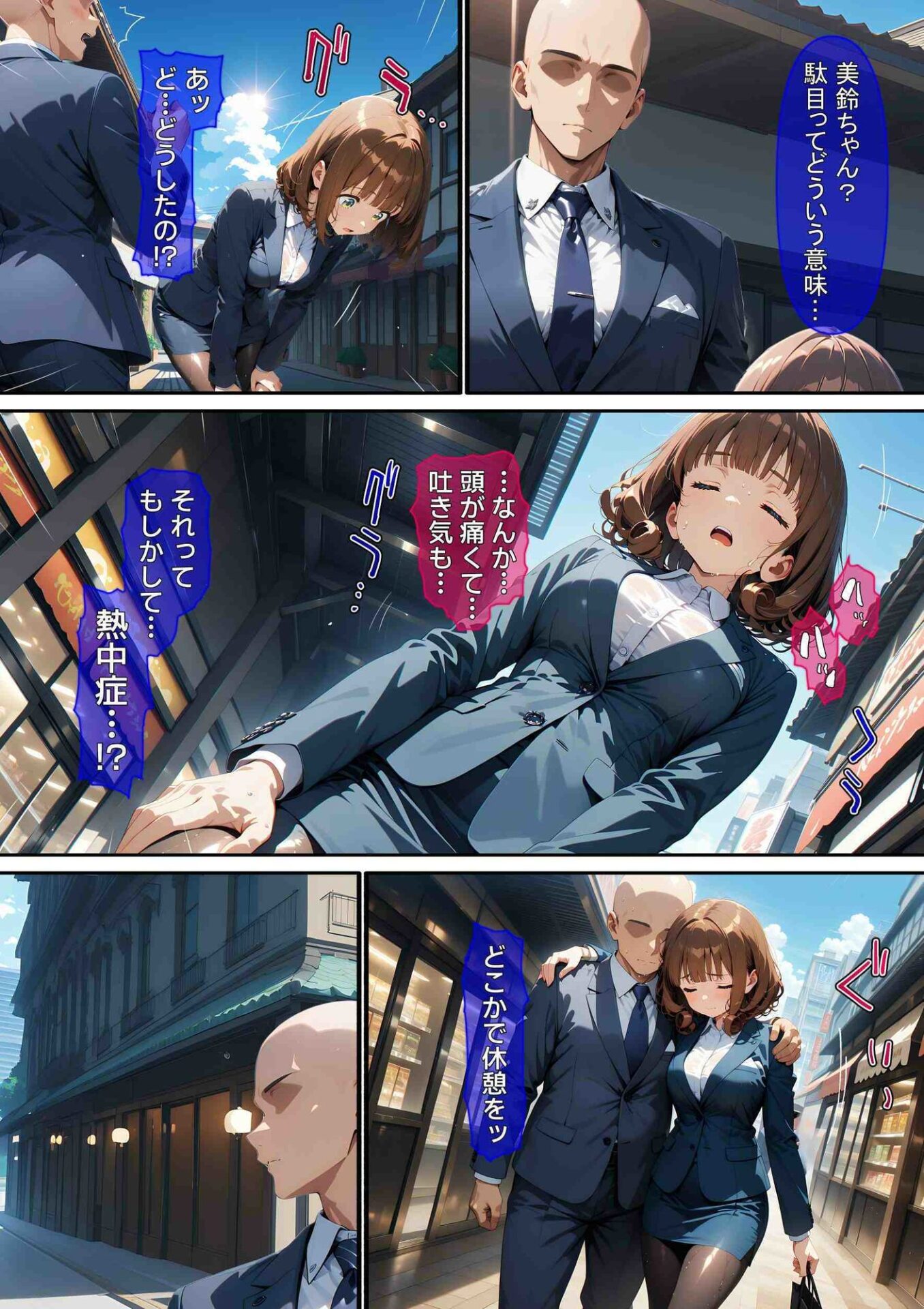 【エロ漫画】熱中症で倒れた後輩ちゃんをレ〇プする話（ばななメモリアル）【d_715388】 | 抜ける無料エロ漫画