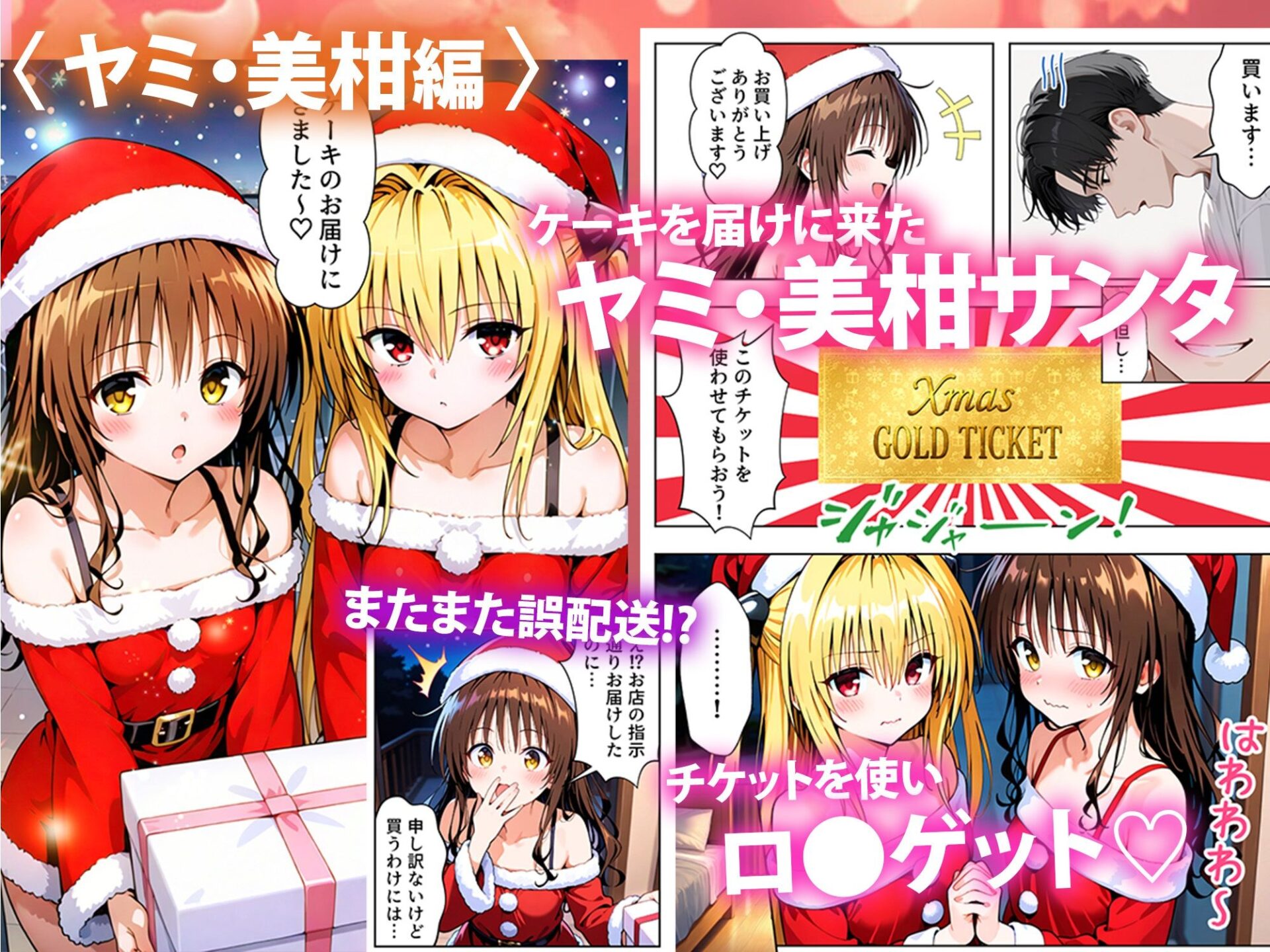 【エロ漫画】トラブルクリスマス 性夜にサンタがやってきた（いちご天国）【d_715517】 | 抜ける無料エロ漫画