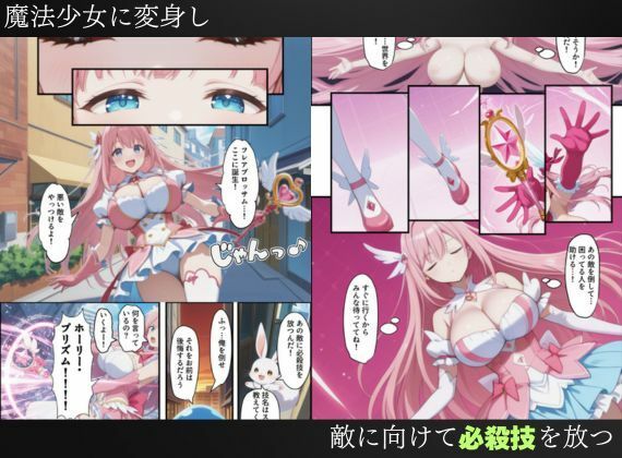 【エロ漫画】魔法少女が憑依スライムに身体を乗っ取られた…〜正義の変身ヒロインが洗脳調教される話〜（えちえちイラスト絵師）【d_716051】 | 抜ける無料エロ漫画