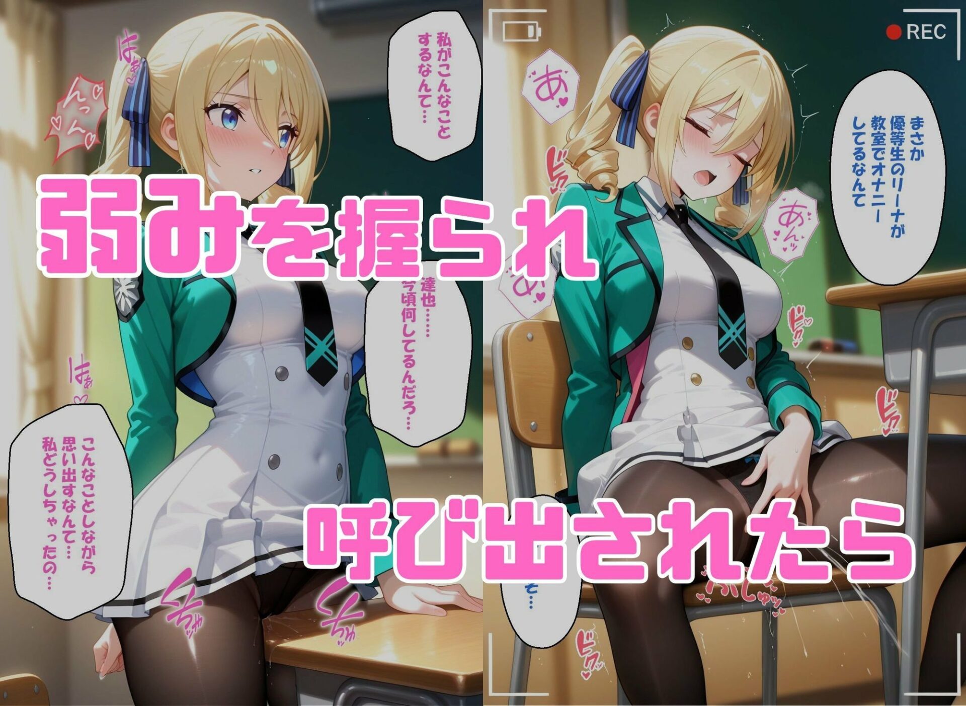 【エロ漫画】寝取られ女子 弱みをネタに支配された アンジェ〇ーナ=クドウ=シールズ（アツバキ）【d_721390】 | 抜ける無料エロ漫画