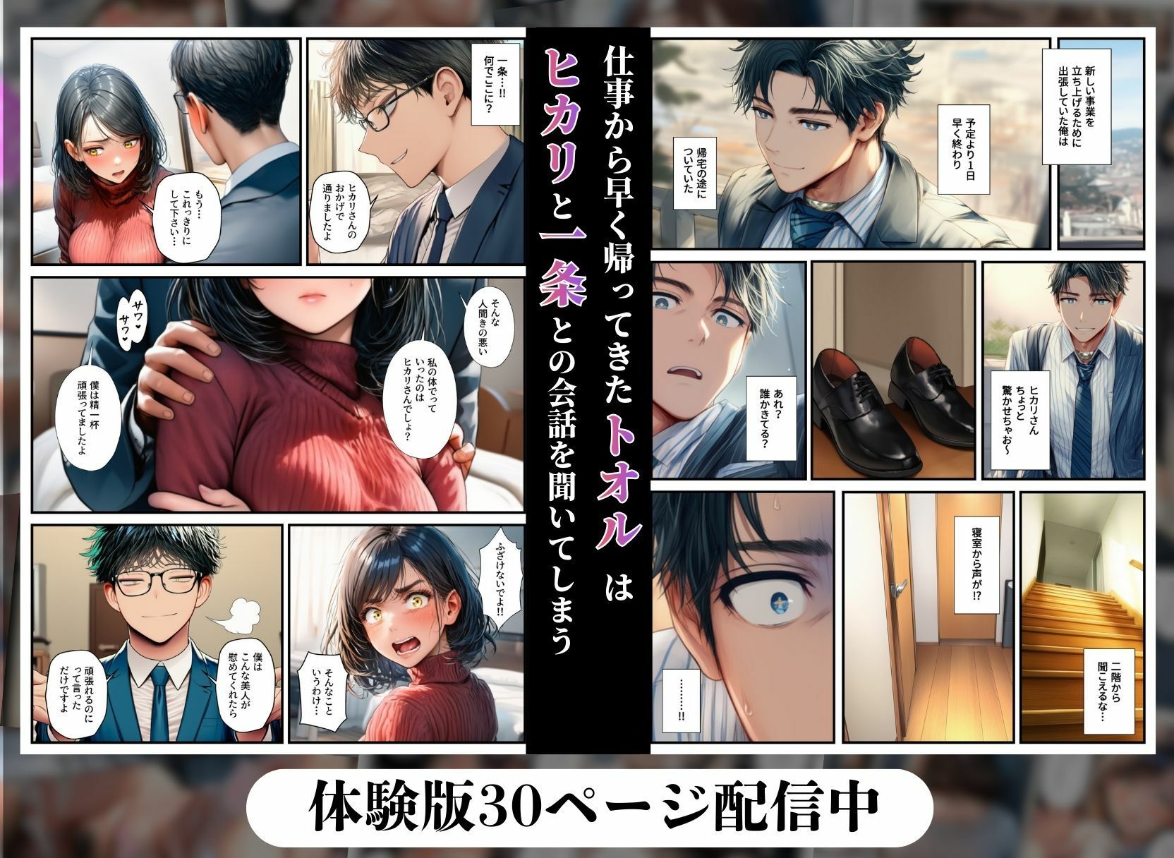 【エロ漫画】寝取られ堕ちる妻〜昔同級生をイジメた代償は愛する妻だった〜（まんまん屋）【d_723297】 | 抜ける無料エロ漫画