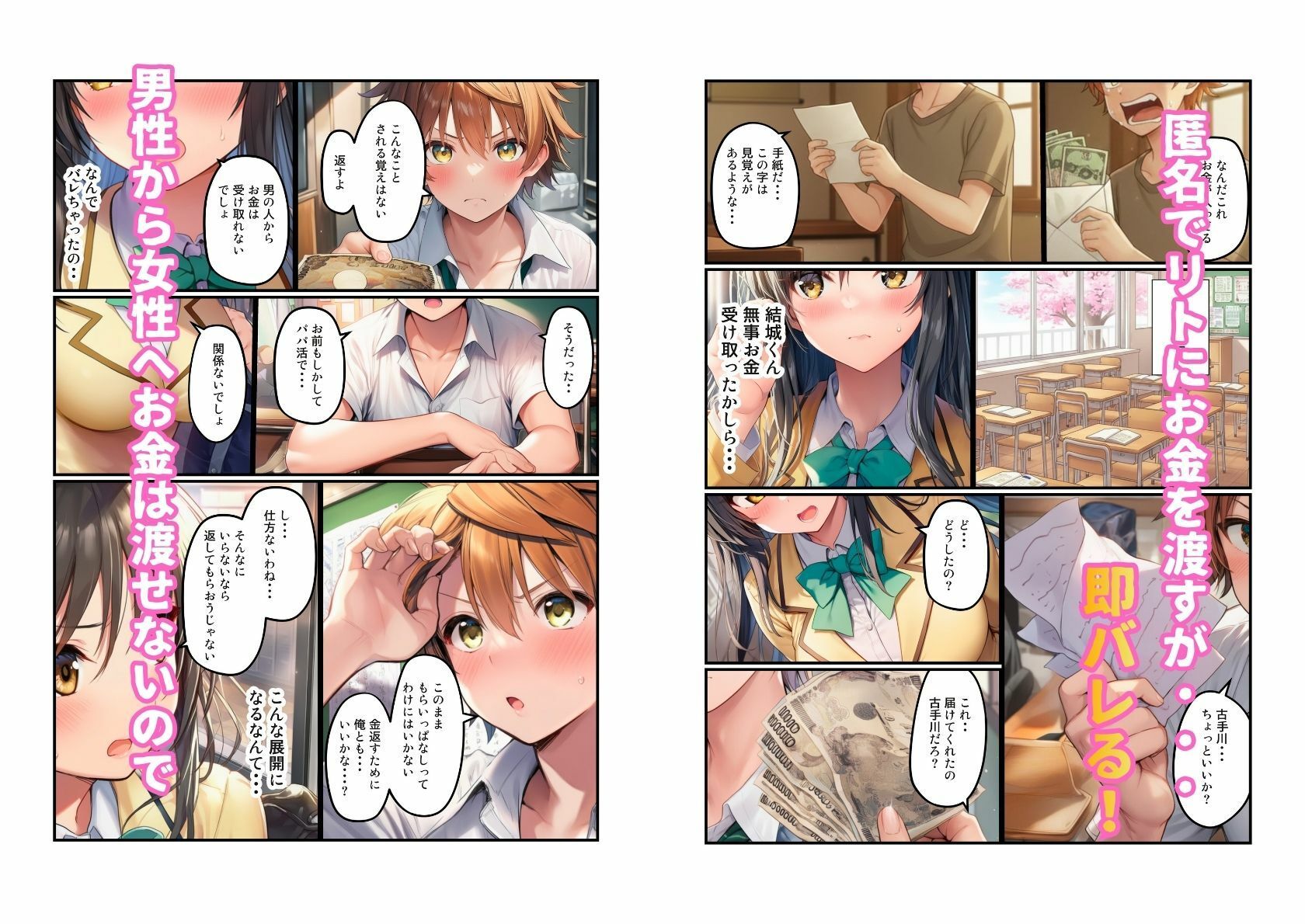 【エロ漫画】【リトのためにパパ活ブーム】ハーレム計画進行中(すいか44)【d_723584】 【エロ漫画】【リトのためにパパ活ブーム】ハーレム計画進行中(すいか44)【d_723584】 | 抜ける無料エロ漫画