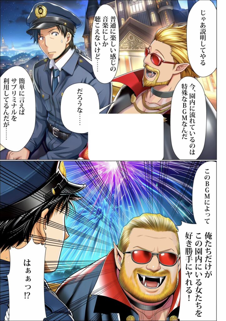 【エロ漫画】ユニバーサルセックスジャパン 100％パコれる！！ハロウィンイベントにご招待！！（紫チクビン）【d_713734】 | 抜ける無料エロ漫画
