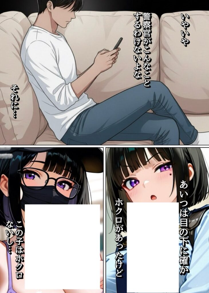【エロ漫画】強気な裏アカ警察官、潮だくセックスで二か月後に分からされる話（ぐれーぞーん）【d_710010】 | 抜ける無料エロ漫画