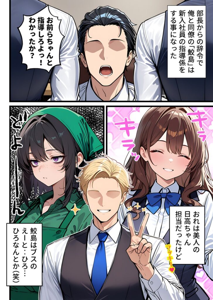 【エロ漫画】地味でブスだと思ってた新人清掃員の裏垢特定 粘着SEXで彼氏と別れさせた物語 裏ルート（69ちゃんねる）【d_707615】 | 抜ける無料エロ漫画