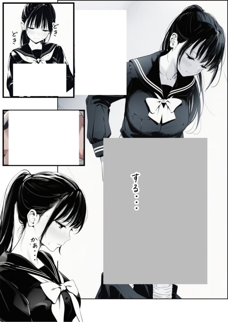 【エロ漫画】セックスしないと出られない部屋に親友のパパと閉じ込められたんですけど〜！？（竿役が種付けおじさんじゃないとヌケないんだが・・・）【d_708189】 | 抜ける無料エロ漫画