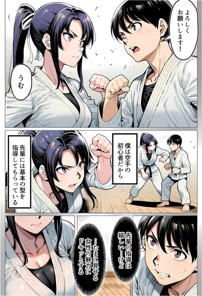 【エロ漫画】ボクが好きな空手部の先輩が、クズ男に敗北してNTR快楽セックスされる話（アスカ・ラガンヴァール三世）【d_715979】 | 抜ける無料エロ漫画