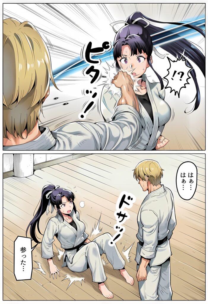 【エロ漫画】ボクが好きな空手部の先輩が、クズ男に敗北してNTR快楽セックスされる話（アスカ・ラガンヴァール三世）【d_715979】 | 抜ける無料エロ漫画